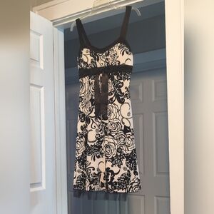 Sequin Hearts midi dress